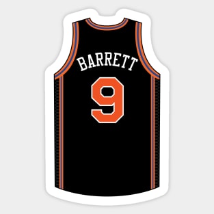 RJ Barrett New York Jersey Qiangy Sticker